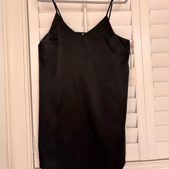 Active USA Black Satin Chemise - Picture 6 of 6
